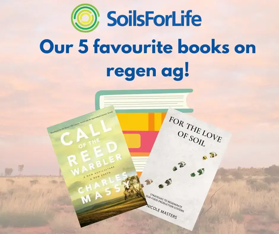 Our five favourite books on regen ag!